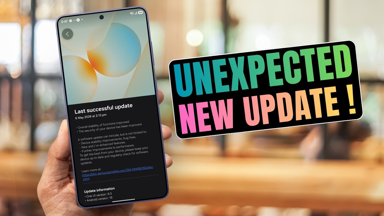 UNEXPECTED New Updates Arrive for LATEST Samsung Galaxy Phones !