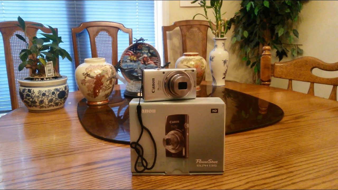 Распаковка и обзор цифровой камеры Canon PowerShot ELPH 135