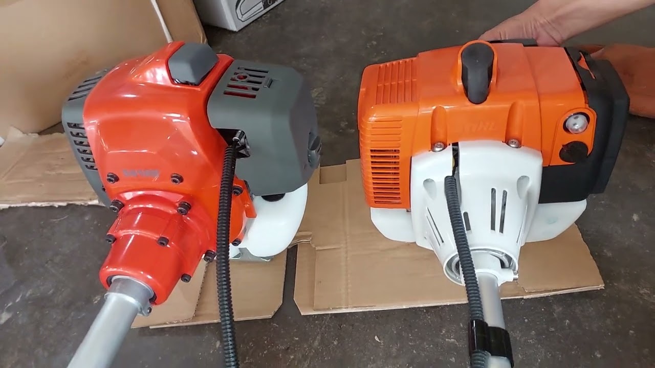 so sánh chi tiết máy cắt cỏ stihl fs250 vs husqvarna 541 rs @Toản máy bãi _ Bán toàn máy mới 0947207718 0941797478