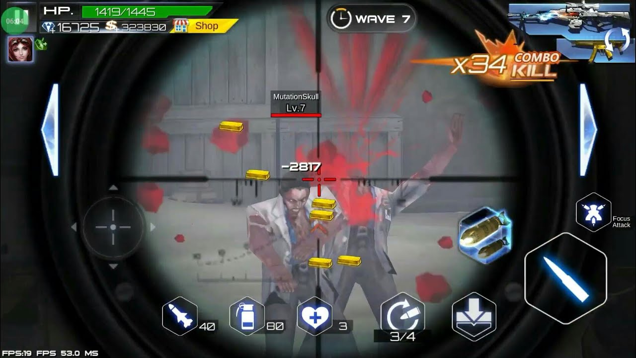 Blazing Sniper [zombie invade]