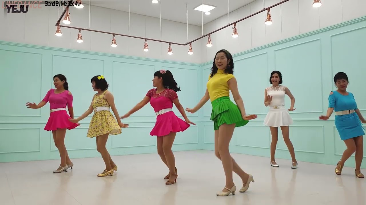Stand By Me Line Dance 스텐바이미 왕초급 라인댄스