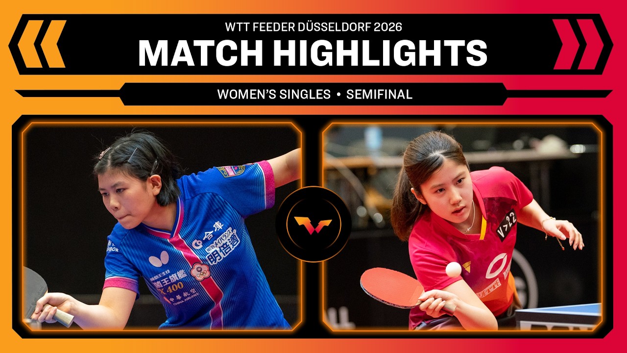 Yeh Yi-Tian vs Yuka Kaneyoshi | WS SF | WTT Feeder Düsseldorf 2026