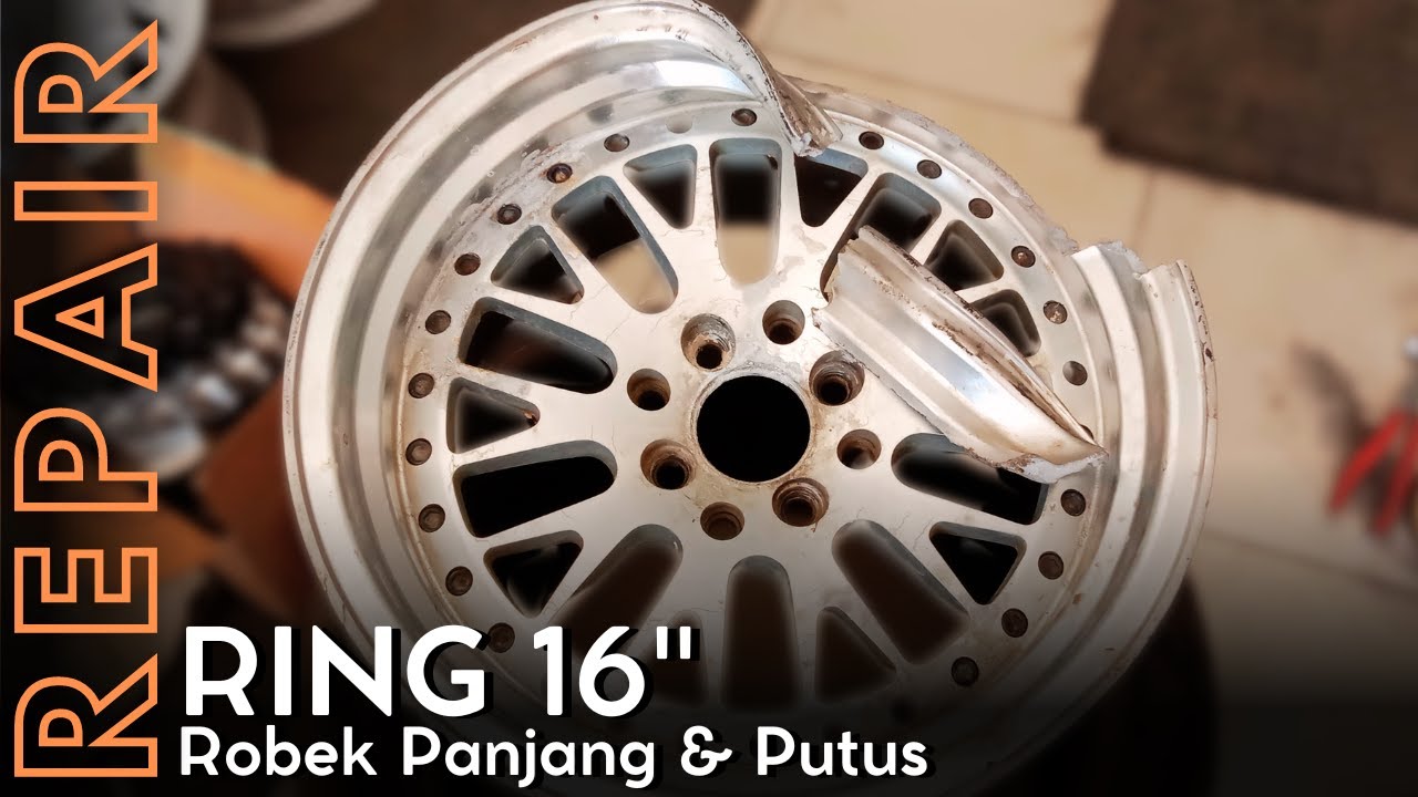 REPAIR VELG RING 16  ROBEK  PANJANG DAN PUTUS