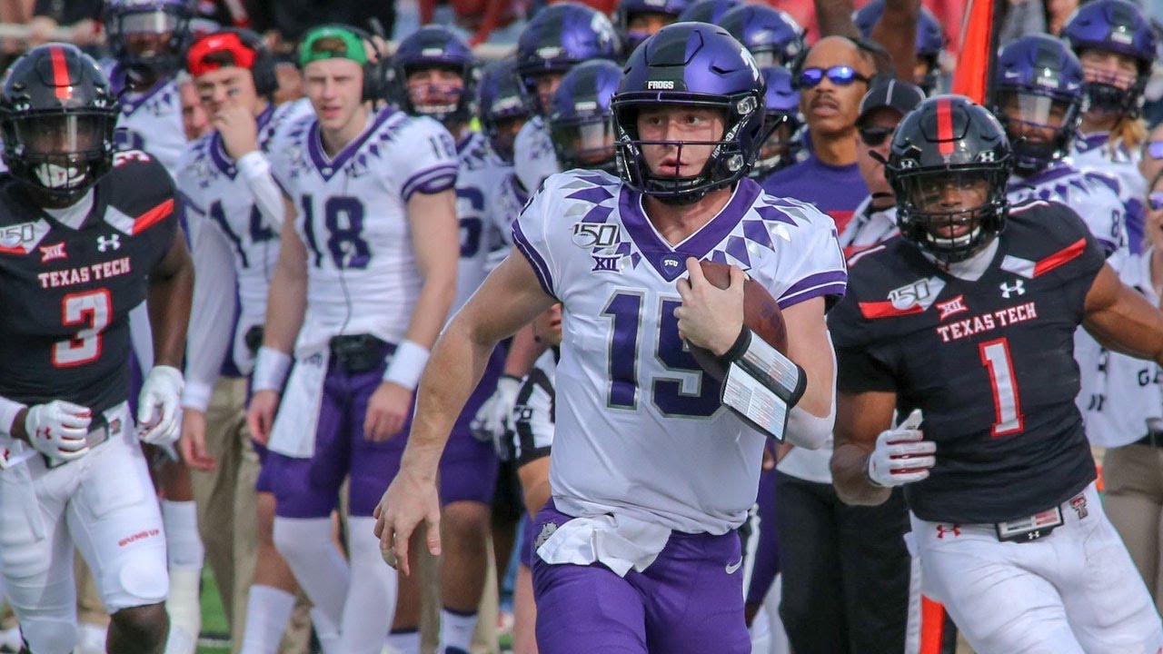 TCU at Texas Tech Football Highlights