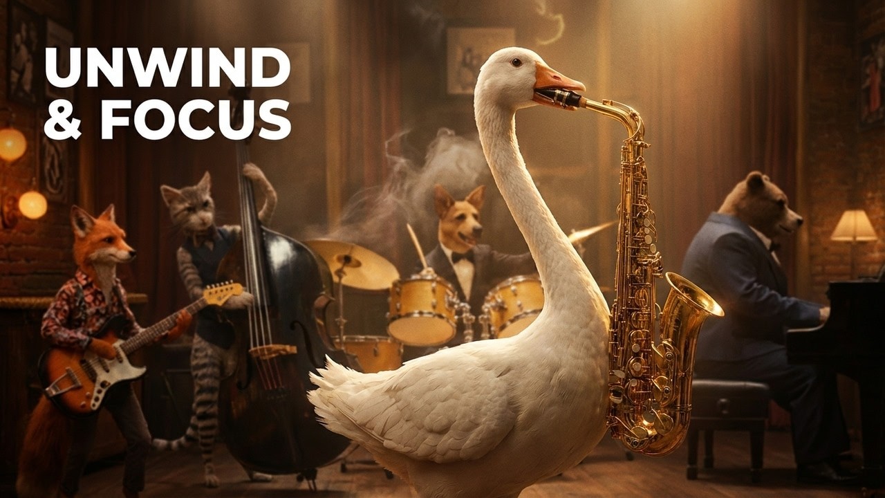 Relaxing Jazz Background Music | Smooth Melodies to Reduce Stress & Stay Calm