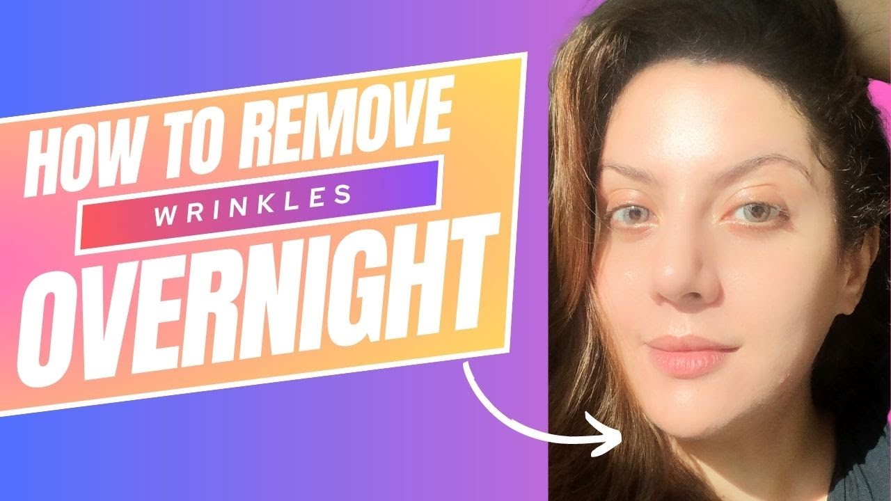 Get Rid Of Wrinkles Overnight! 100% Natural