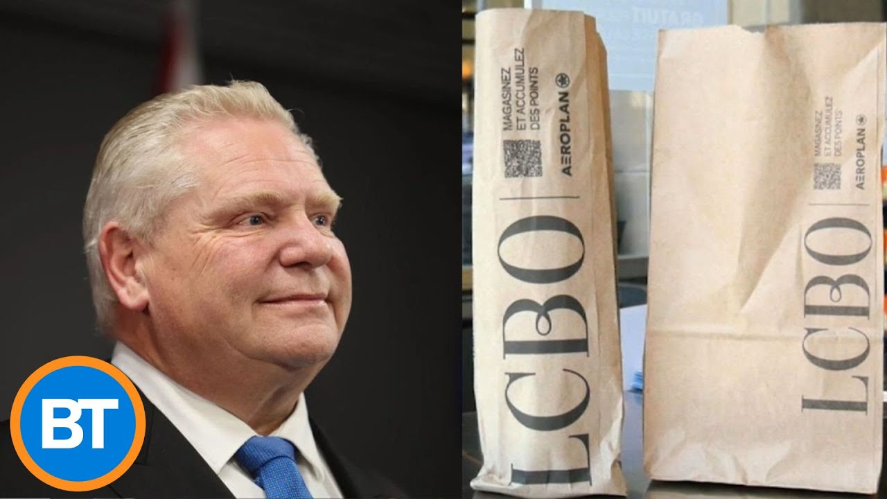 Doug Ford is pushing LCBO to bring back paper bags — here's why