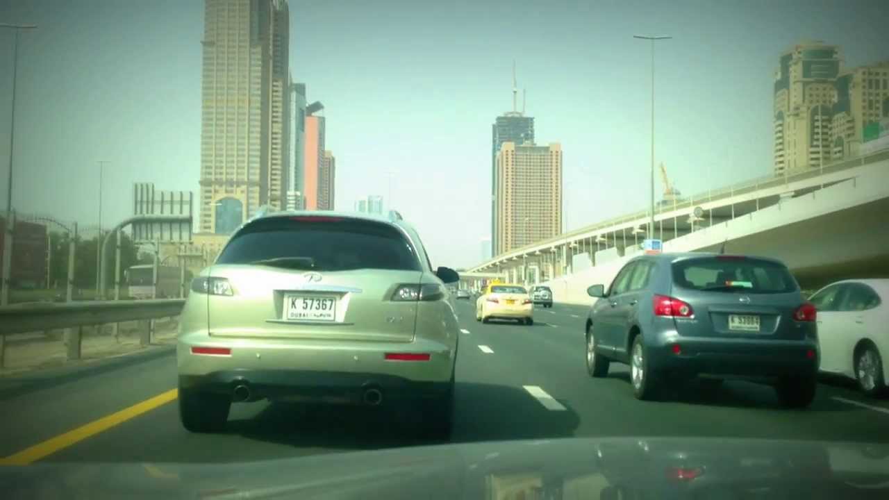 شارع الشيخ زايد دبي من بدايته لنهايته
