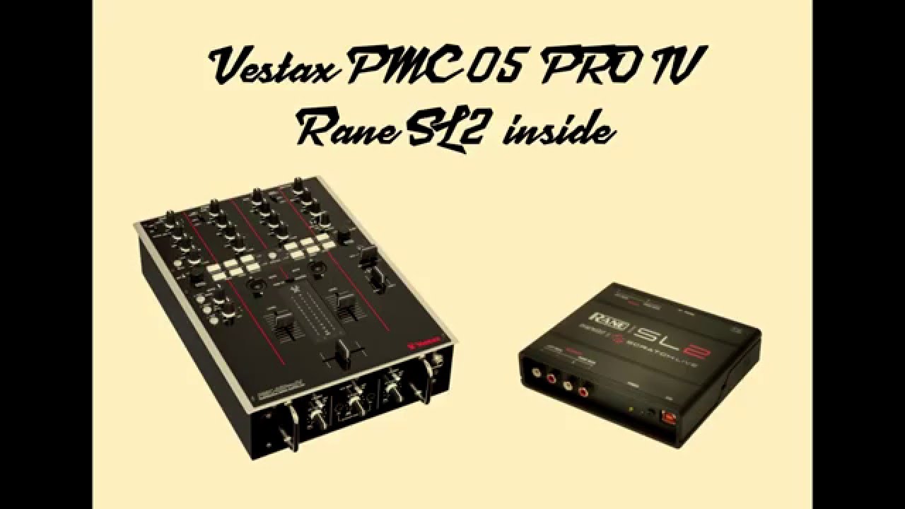 Vestax PMC 05 pro 4 Rane with SL2 inside by Dr KRNS
