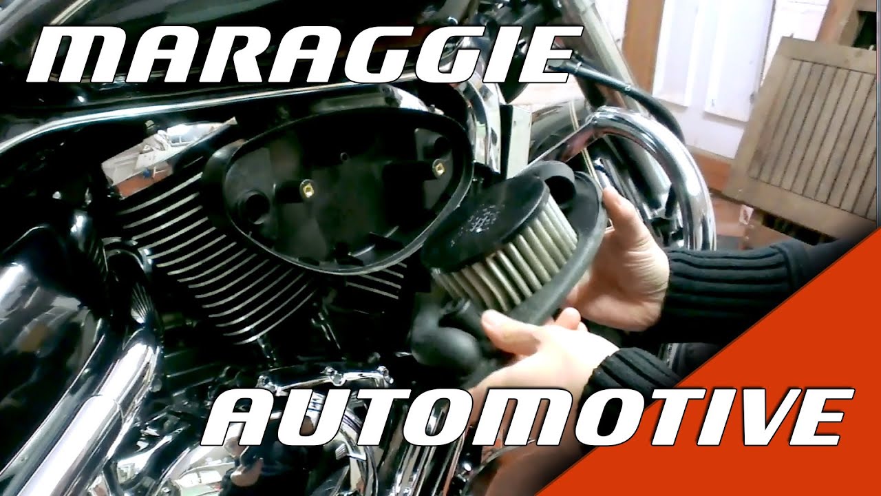 Suzuki Intruder Volusia 2003 - Air filter cleaning