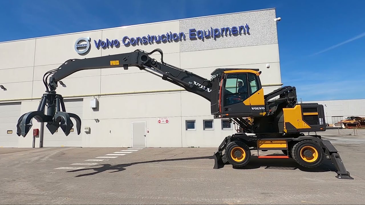 Nuovo escavatore Volvo EW200E Material Handler