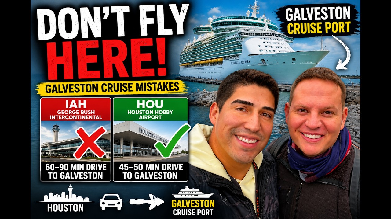 DON'T FLY HERE! Galveston Cruise Port Transportation Tips