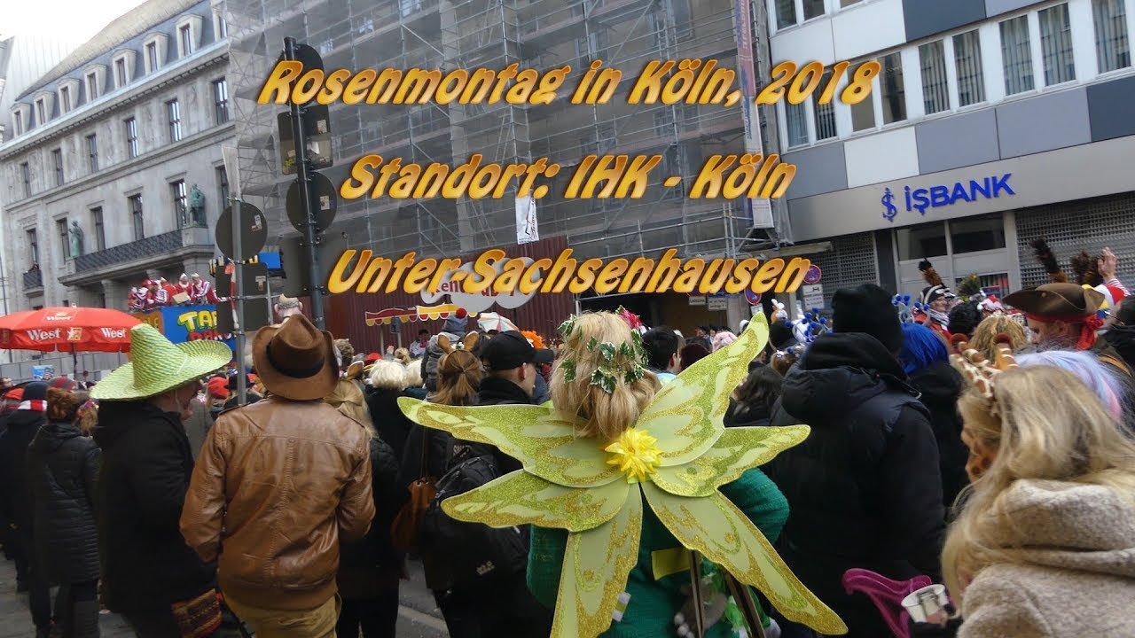Rosenmontag in Köln, 2018 - Industrie und Handelskammer