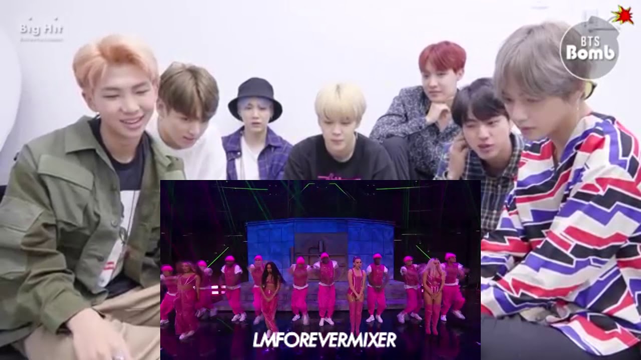 BTS Reaction To Little Mix - Woman Like Me ft  Ms Banks Live at The BRIT Awards 2019