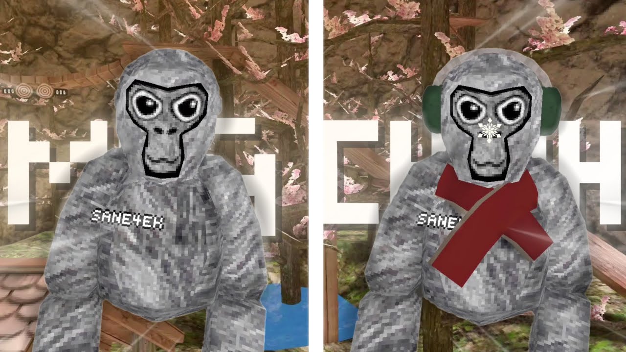 КАК Я СДЕЛАЛ СВОЙ СКИН В GORILLA TAG! | Sane4ek