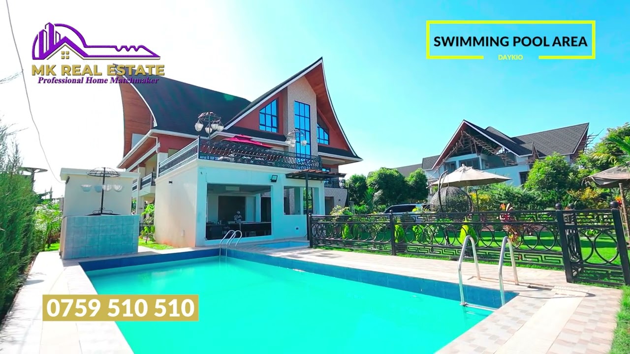 KES 65M 6 BEDROOM + SQ MAISONETTE IN DAYKIO BUSTANI | GATED COMMUNITY