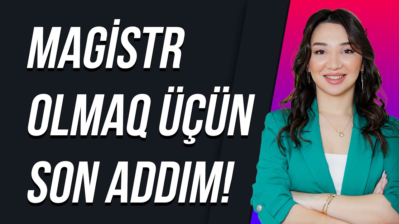 Magistr Olmaq Üçün Son Addım | Ümumi Təkrar İngilis Dili 2025 | Günel Qacar