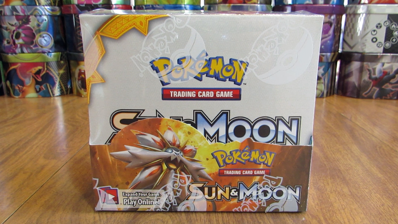 Pokemon Sun and Moon Booster Box Opening Pt. 1