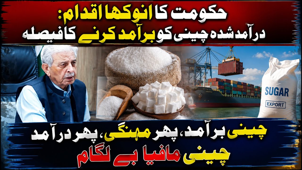 Govt Decides To Re-Export Imported Sugar | Inside Story? TalhaAkram