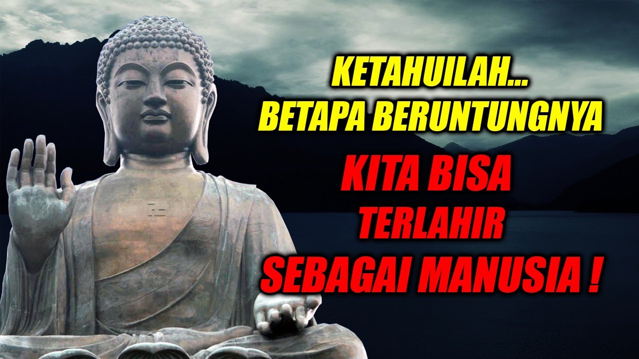 NASEHAT BUDDHA ! KENAPA SANGAT SULIT TERLAHIR SEBAGAI MANUSIA ? Kebenaran kehidupan