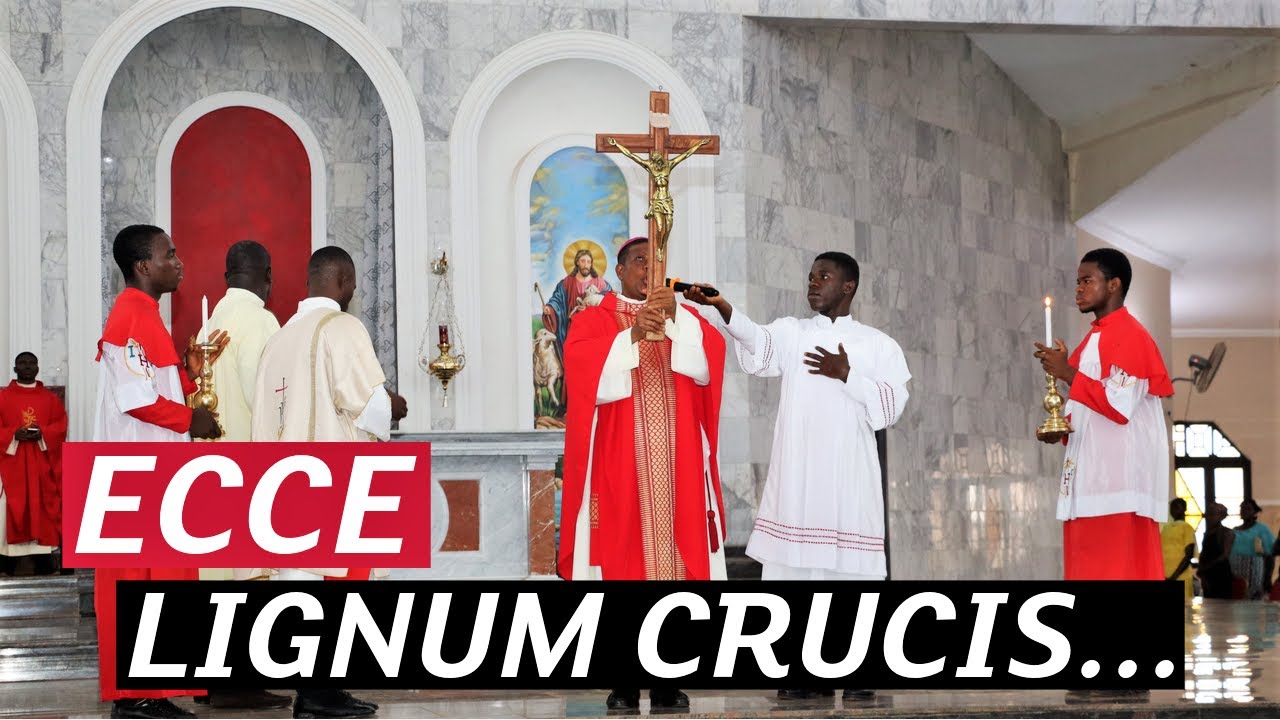 ECCE LIGNUM CRUCIS...| BEHOLD THE WOOD OF THE CROSS... | GOOD FRIDAY, 2022