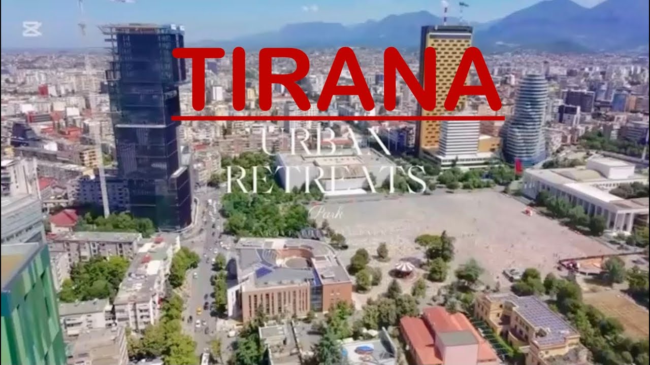 Tirana From Above | Stunning Drone Views of Albania’s Vibrant Capital 🇦🇱