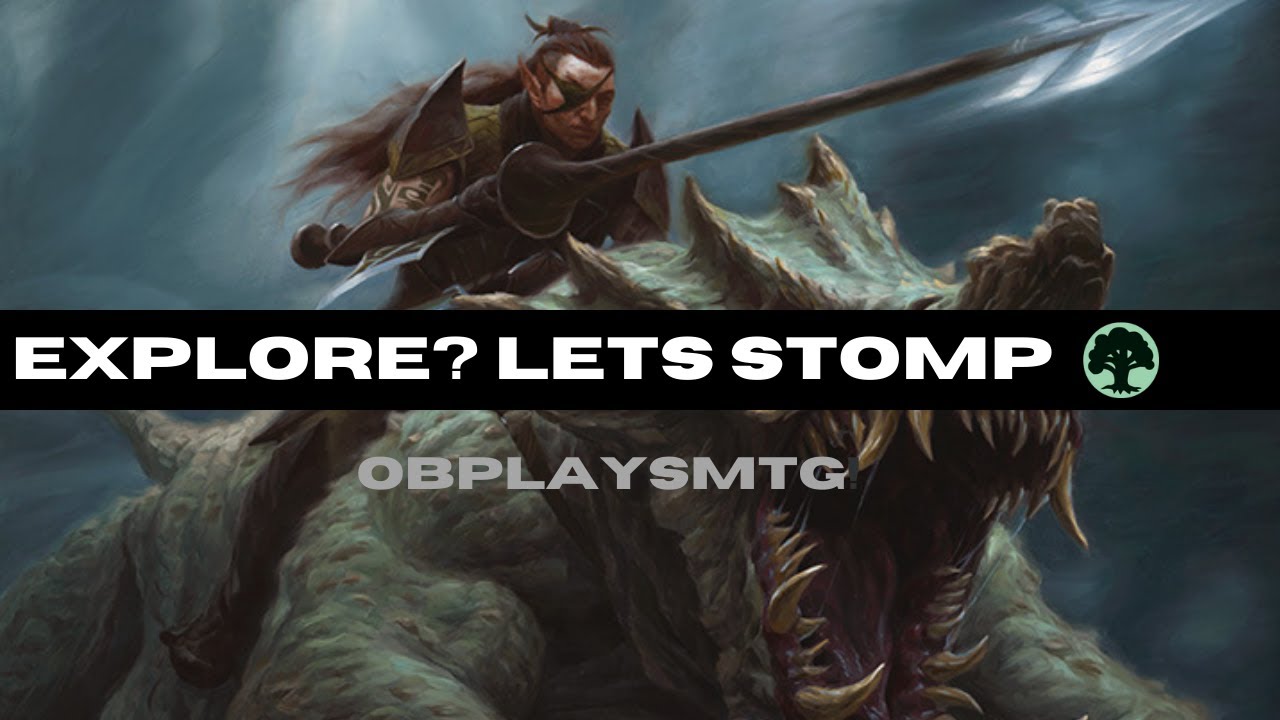 MONO-GREEN STOMPY IN EXPLORER!