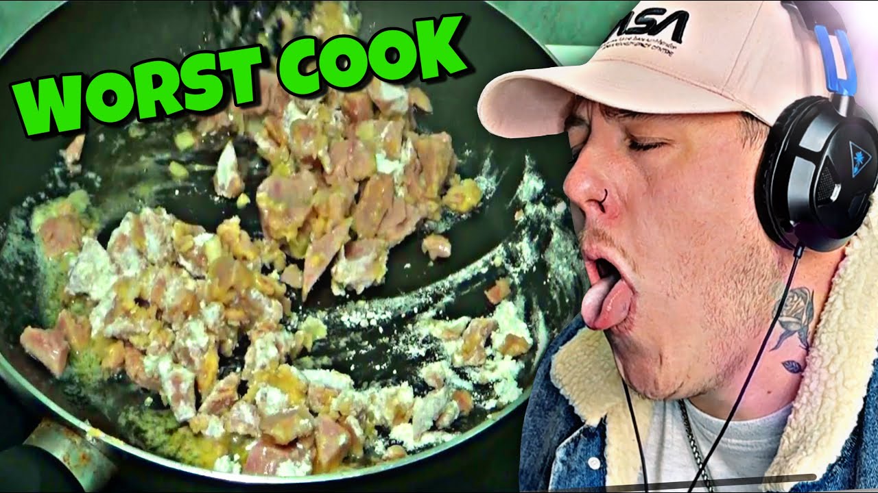 THE WORST COOK IS GETTING WORSE ! 🤮