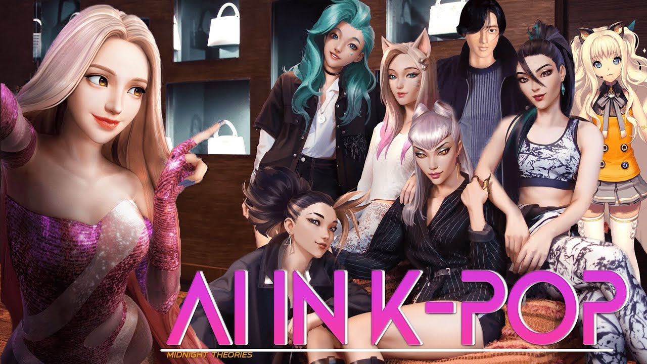 Into The Rabbit Hole Of AI And Virtual Celebrities In K-pop || Midnight Theories 🔮