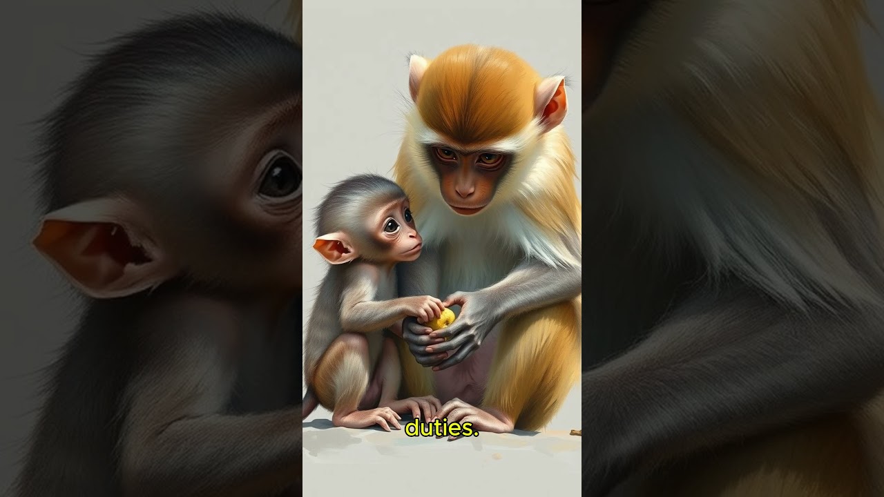 how monkey involve in parenting  