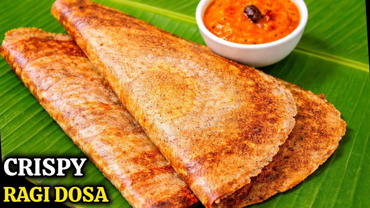 High Protein Millet Dosa | Ragi Dosa | Healthy Breakfast 
