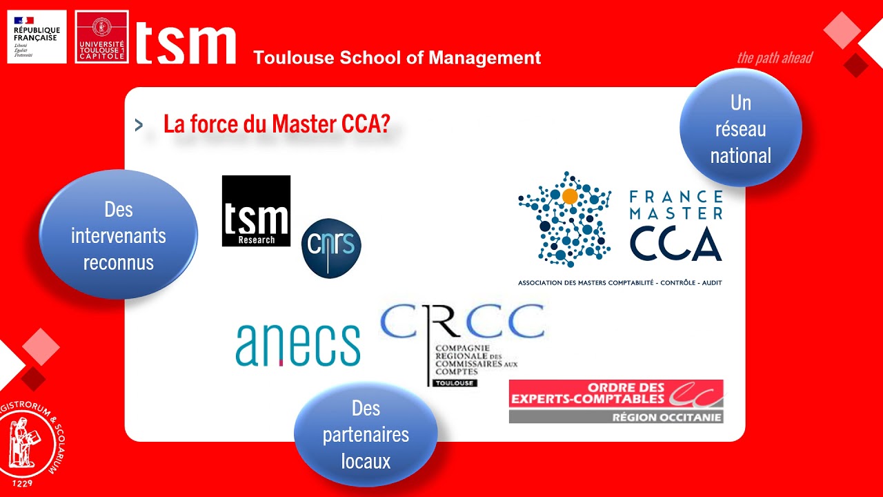 [Infosup 2021] Le Master CCA &agrave; Toulouse School of Management
