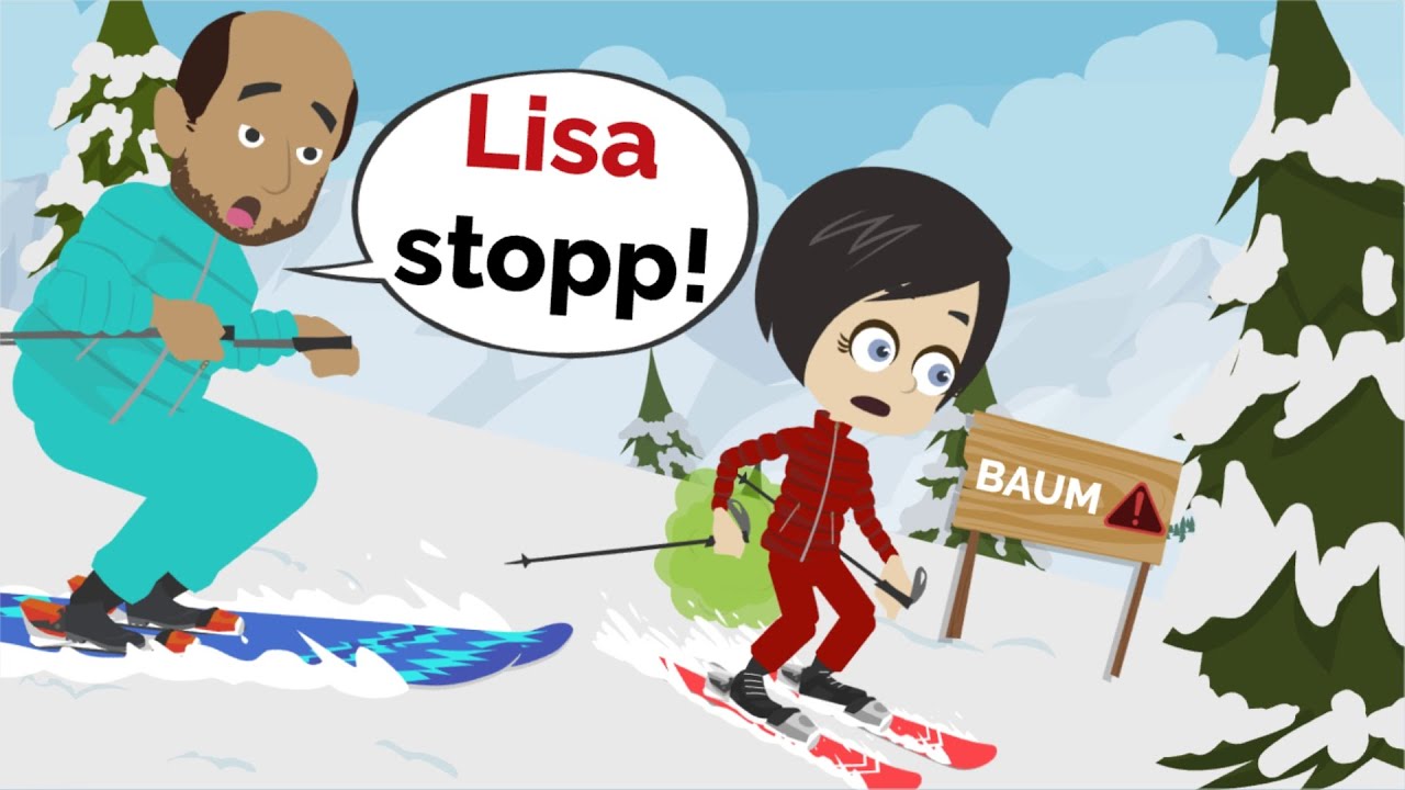 Lisa ist ZU KRASS auf der Piste, aber dann..