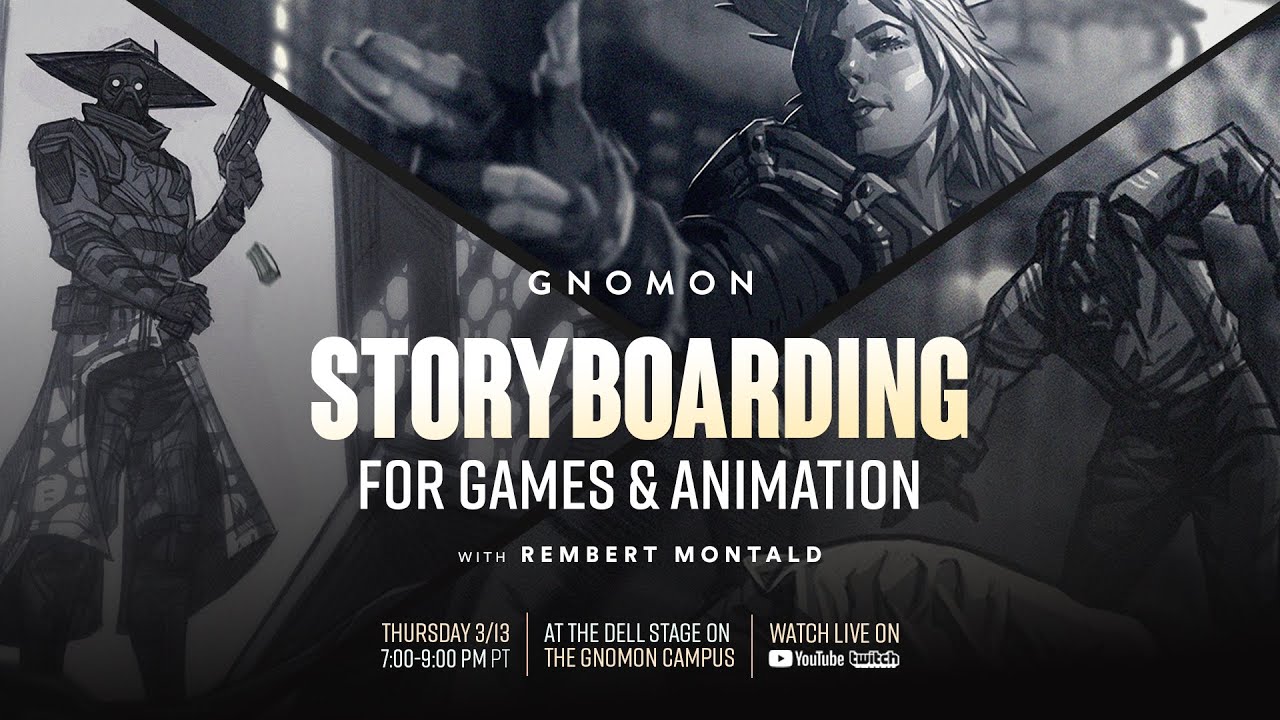Storyboarding for Games & Animation with Rembert Montald