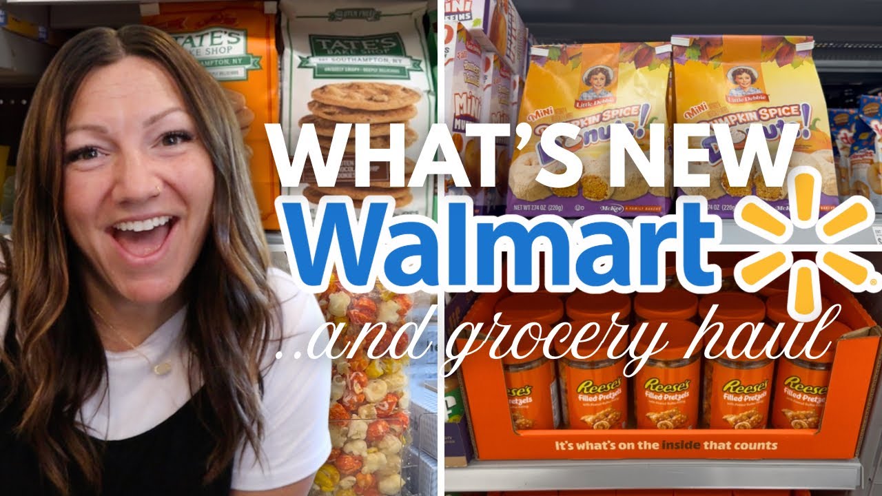 WHAT'S NEW AT WALMART | NEW FOOD FINDS AT WALMART FOR FALL! 