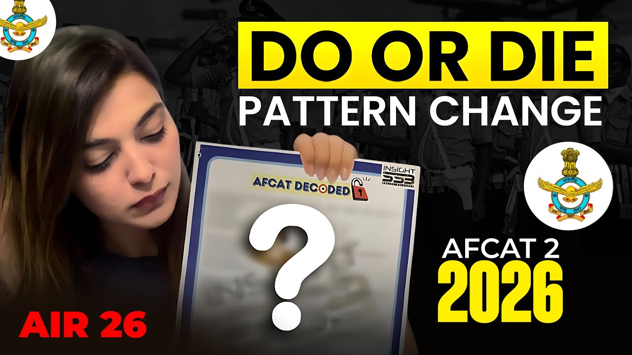Clear AFCAT 2 2026 in 1st Attempt - New pattern Self Study preparation plan |Vaishalli (AIR 26)