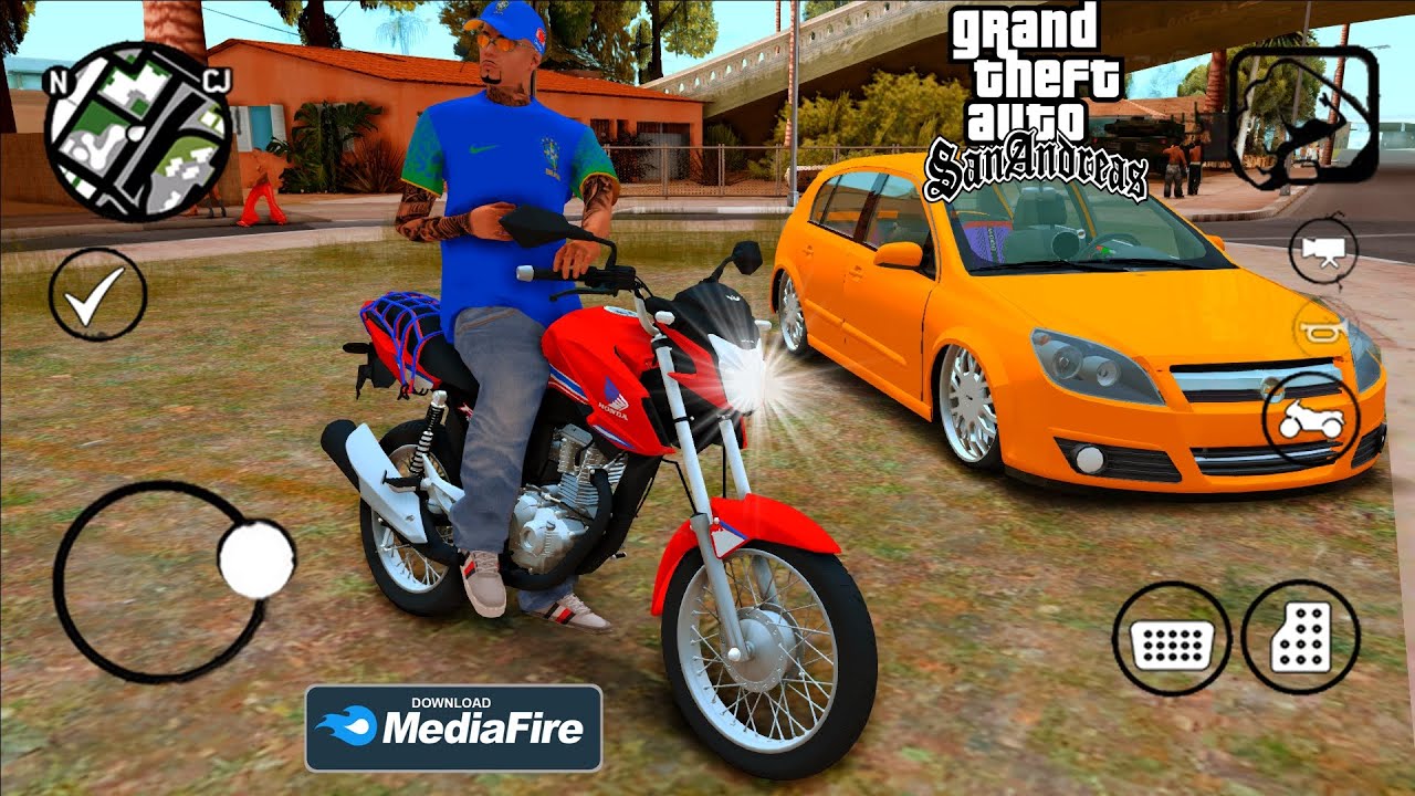 FINALMENTE! O MELHOR GTA MOTOVLOG PARA TODOS OS ANDROIDS COM CASAS, SKINS CARROS E MOTOS BR, FAVELAS