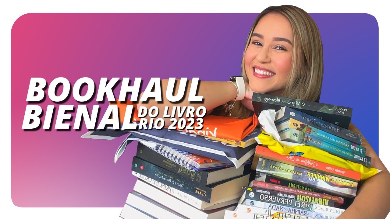 Tudo que comprei e ganhei na Bienal do Livro! • Entre 4 livros