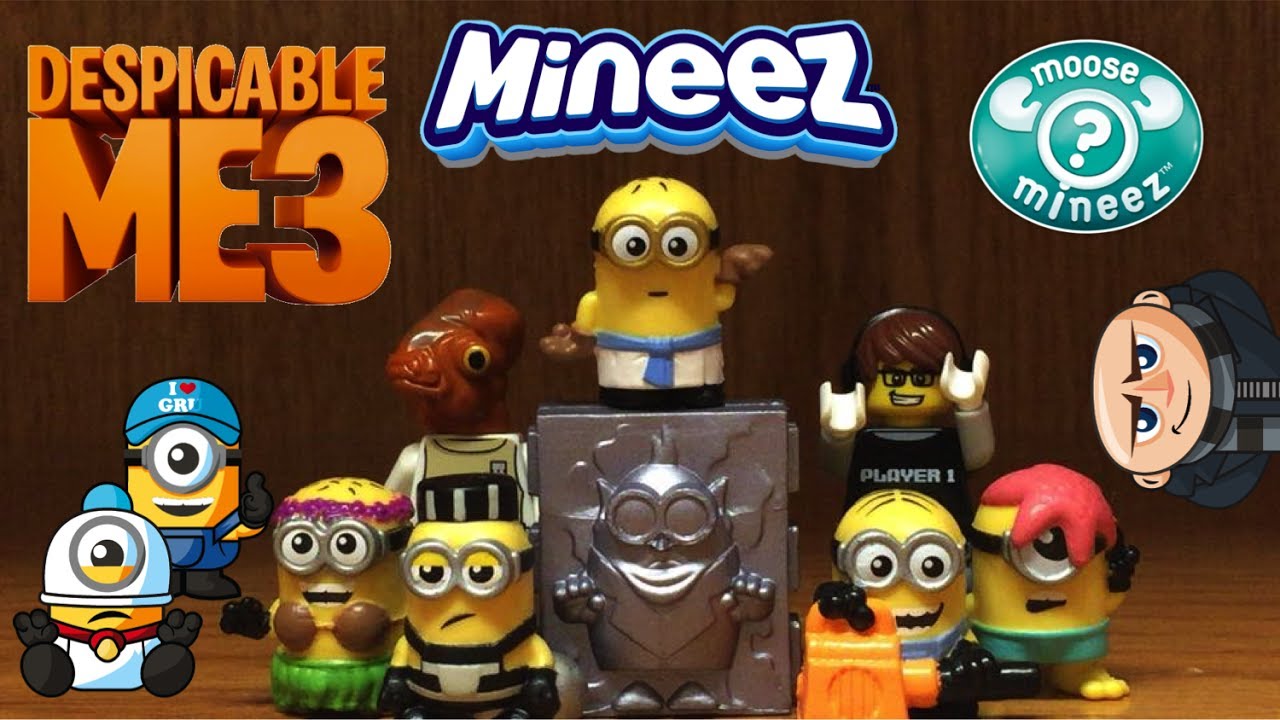 MINIONS MINEEZ Despicable Me 3 Toys Review + Unboxing