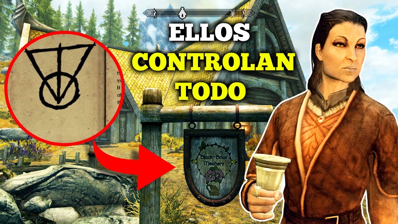SKYRIM: LA  FAMILIA QUE CONTROLA TODA LA CIUDAD DE SKYRIM  EL IMPERIO BLACK BRIAR y sus SECRETOS