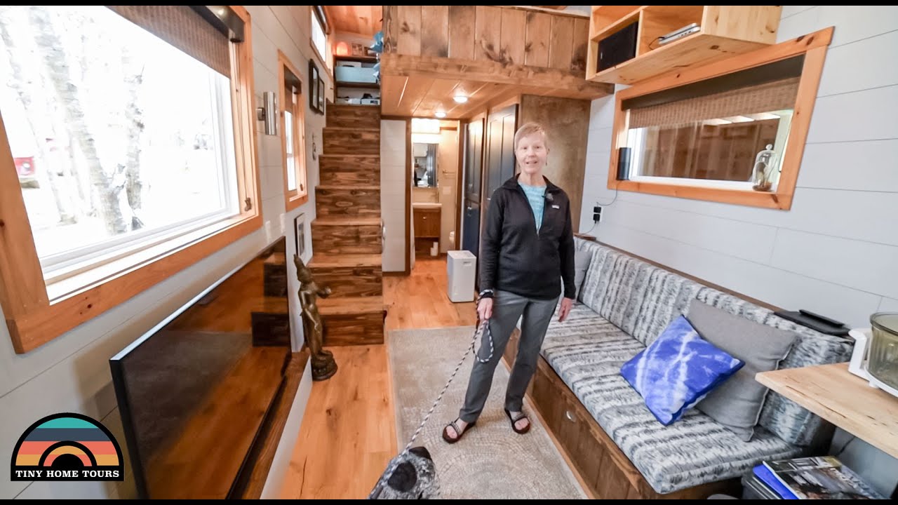 She Retired & Downsized into a Beautiful Tiny House