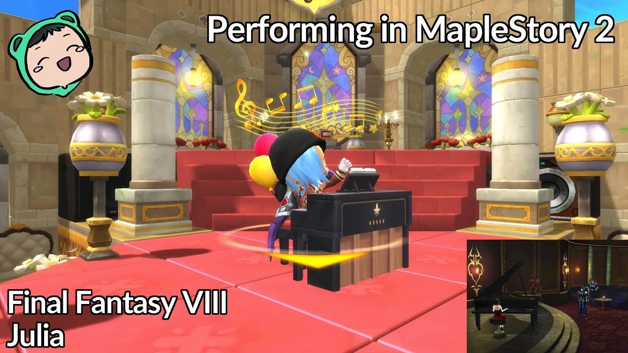 Final Fantasy VIII - Julia - Performing in MapleStory 2