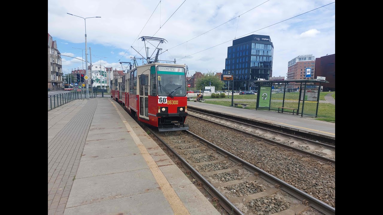 ZTM Gdańsk (GAiT Gdańsk) @ Konstal 105Na #06300+06309, Linia 60