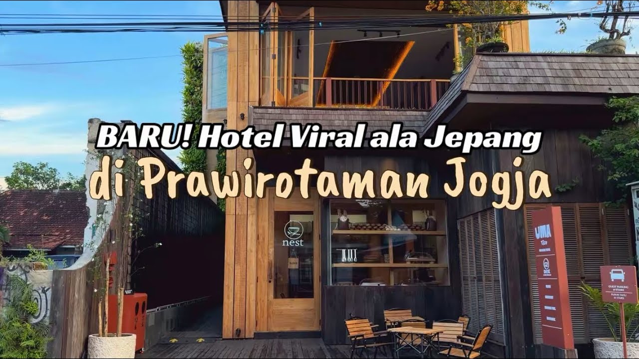 Baru!! Hotel & Cafe Viral di Jogja | Uma Tilu & The Nest
