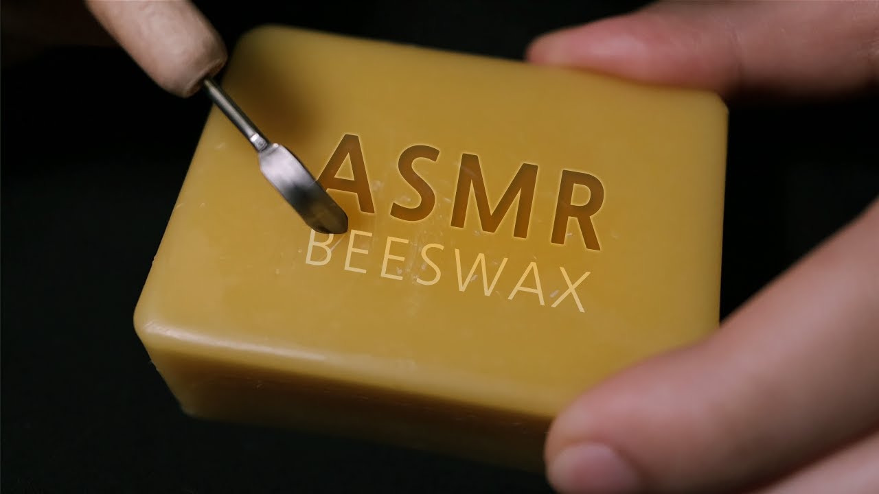 ASMR Лучший звук покалывания пчелиного воска✨밀랍 이거 은근 팅글이 느껴지네...?