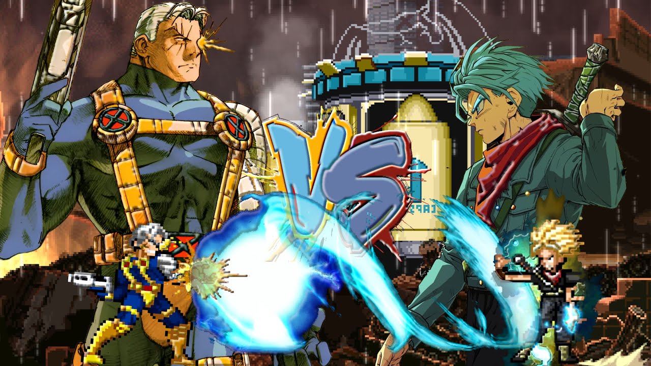 Cable Vs Future Trunks (Marvel Comics vs Dragon Ball Super) Mugen