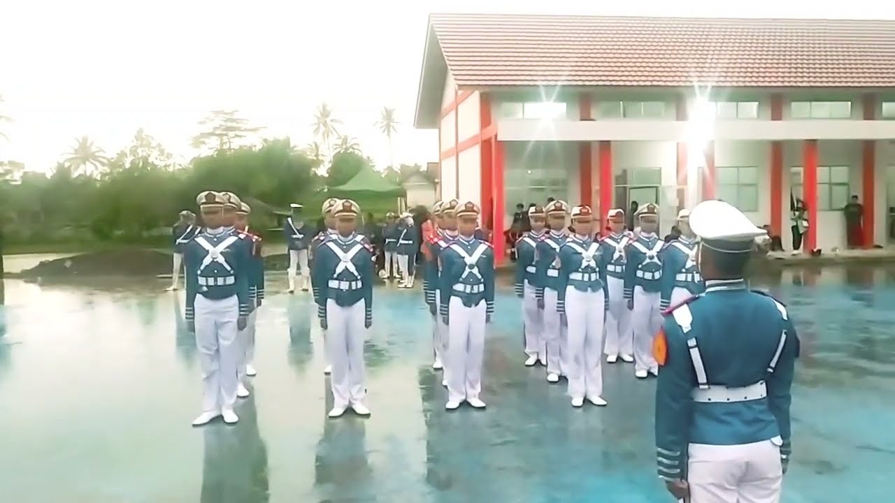 juara utama 3 - Pasukan Elit kelas X SMK N Karangpucung Cilacap