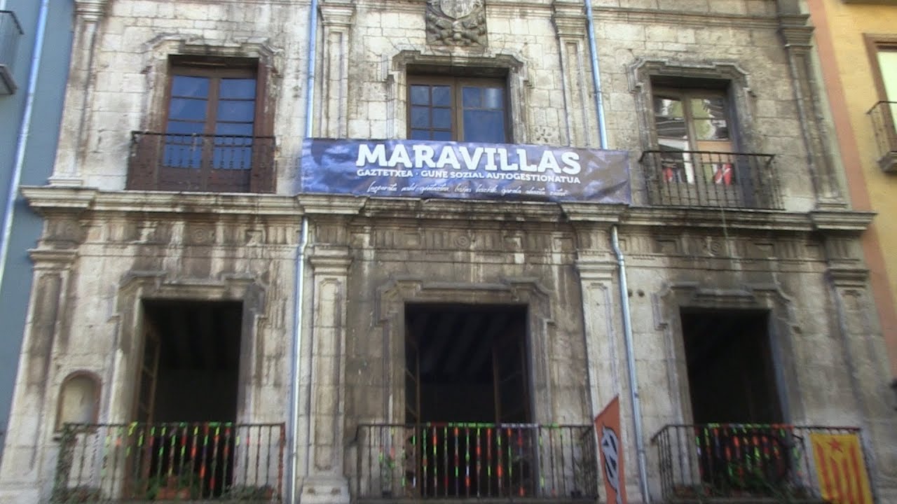 Inaugurado el Gaztetxe de Alde Zaharra que pasará a llamarse Maravillas