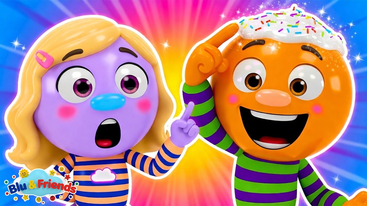 One Little Finger 👆✨ | Blu & Friends - Nursery Rhymes for Kids