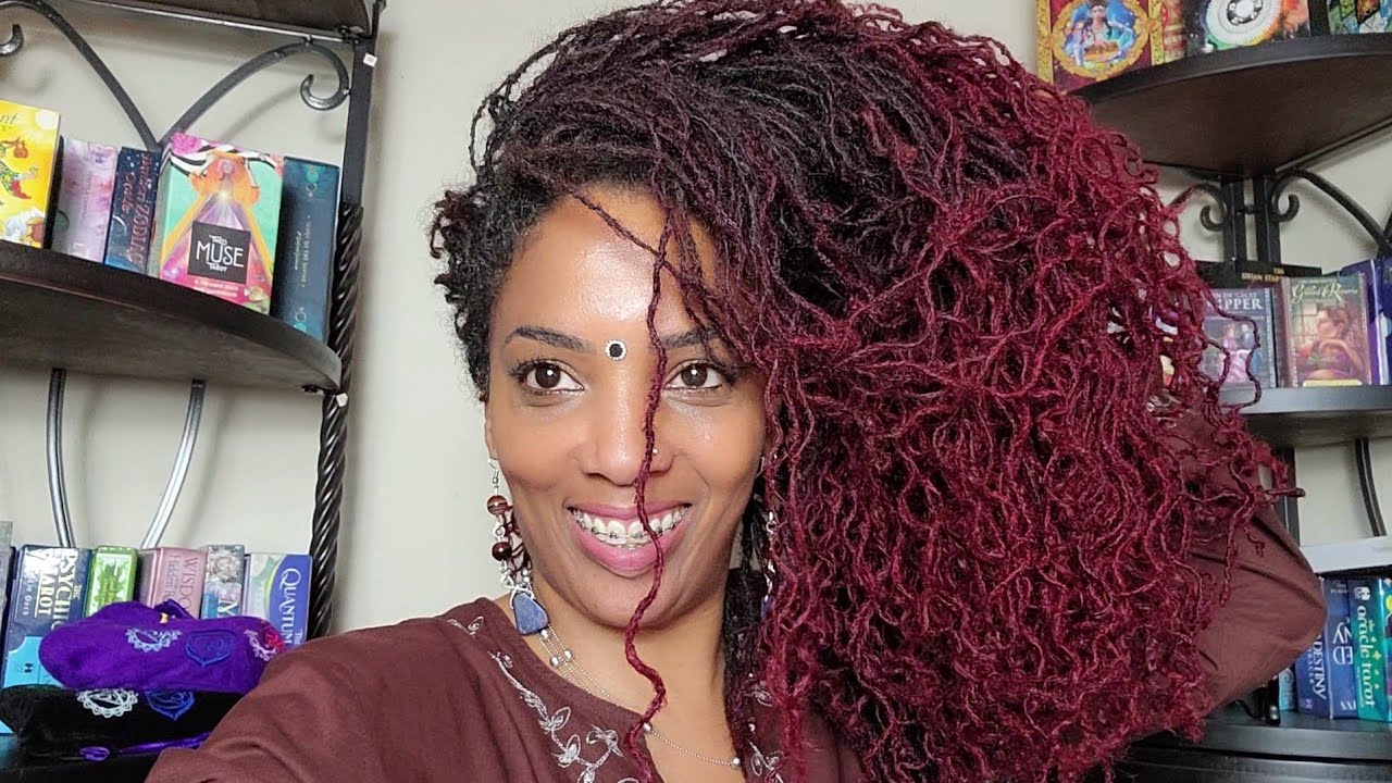 DYEING MY Hair| See the results!| Tips for Coloring Sisterlocks